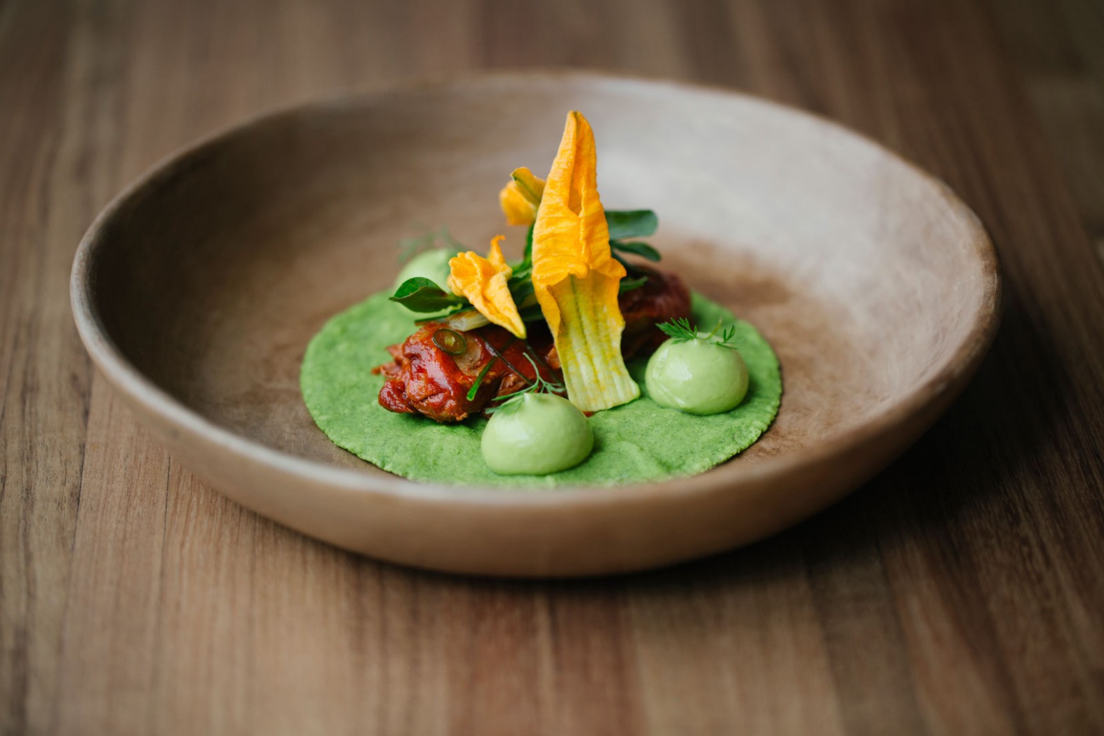 platillo de Pujol - Restaurante mexicano